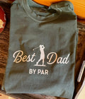 Best Dad By Par Comfort Colors