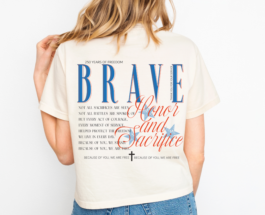 BRAVE front & back