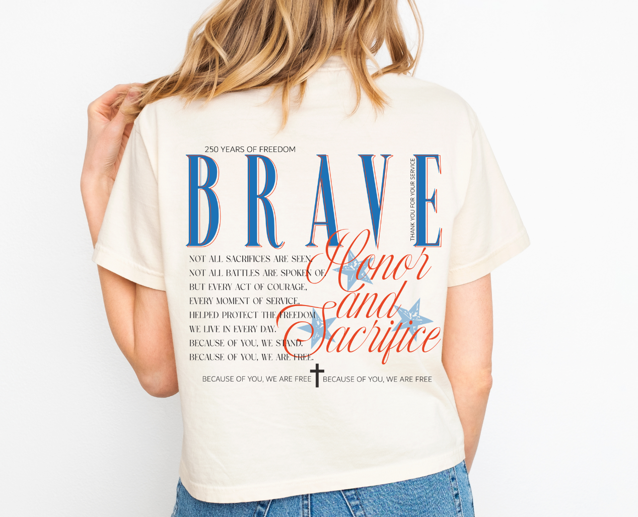 BRAVE front & back